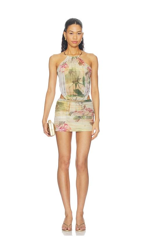 tiger mist evanna mini dress in multi. - size m (also in s, xl, xs)