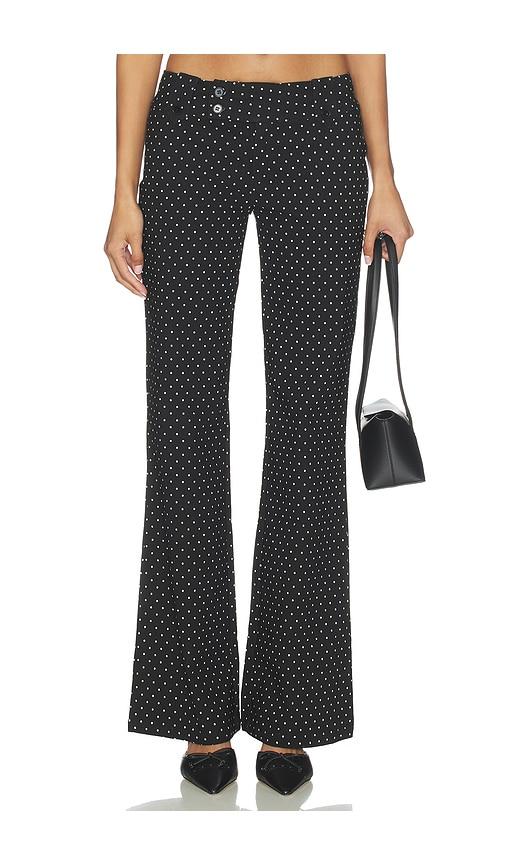 tiger mist kittie pant in black. - size l (also in m, s, xl, xs, xxs)