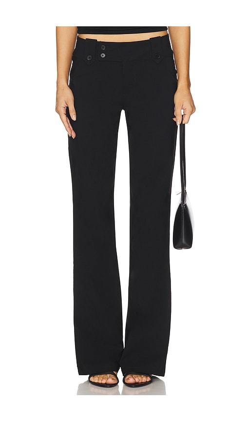 tiger mist kittie pant in black. - size l (also in xs, m, xl, xxs)