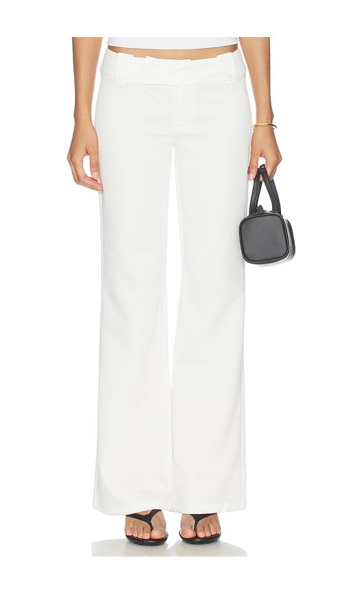 tiger mist kittie pant in white. - size l (also in s, m, xl)