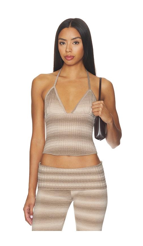 tiger mist marissa knit cami in multi. - size m (also in s, xs)