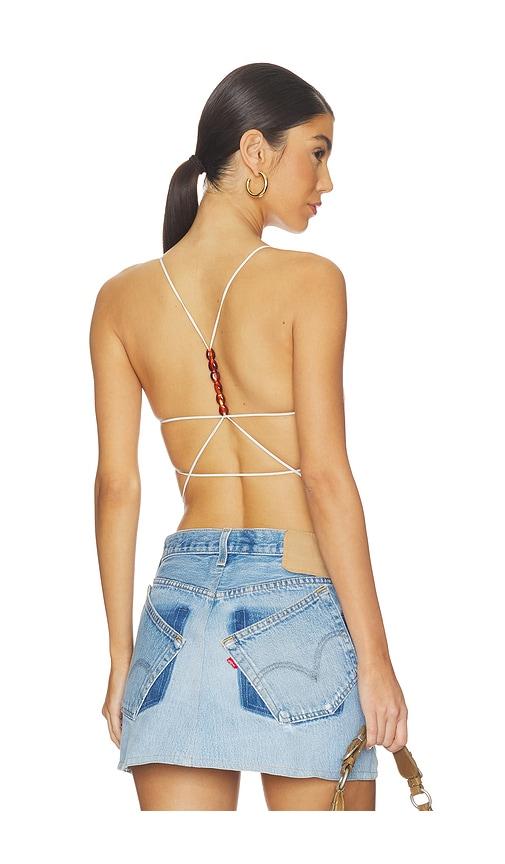 tiger mist minerva 2.0 bodysuit in cream. - size m (also in xs, xl)