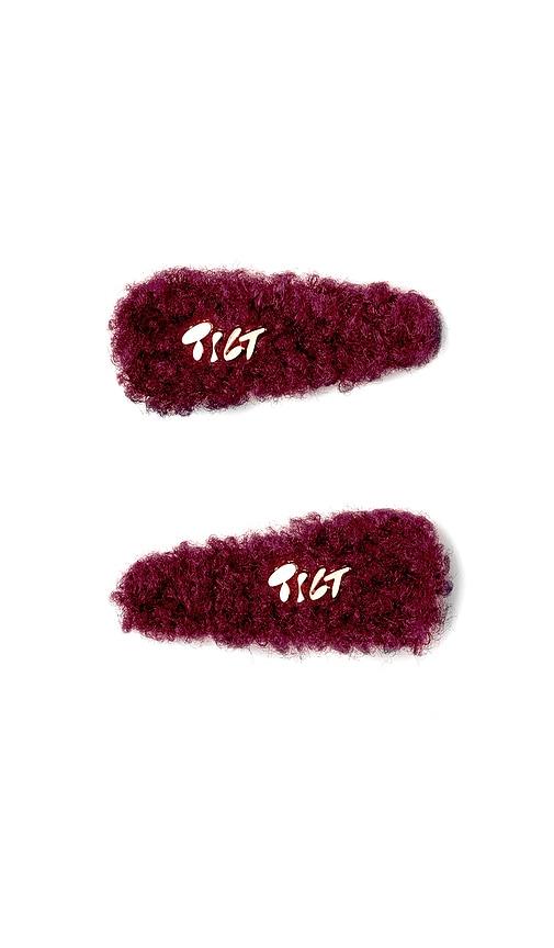 tilt beauty the comfy clip set of 2 in figgy.