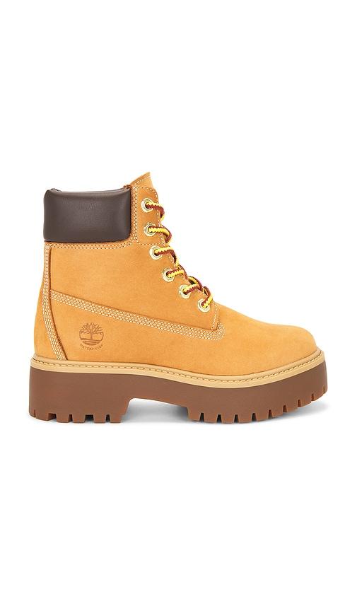 timberland stone street 6-inch boot in brown. - size 10 (also in 6, 6.5, 7, 7.5, 8, 8.5, 9.5)