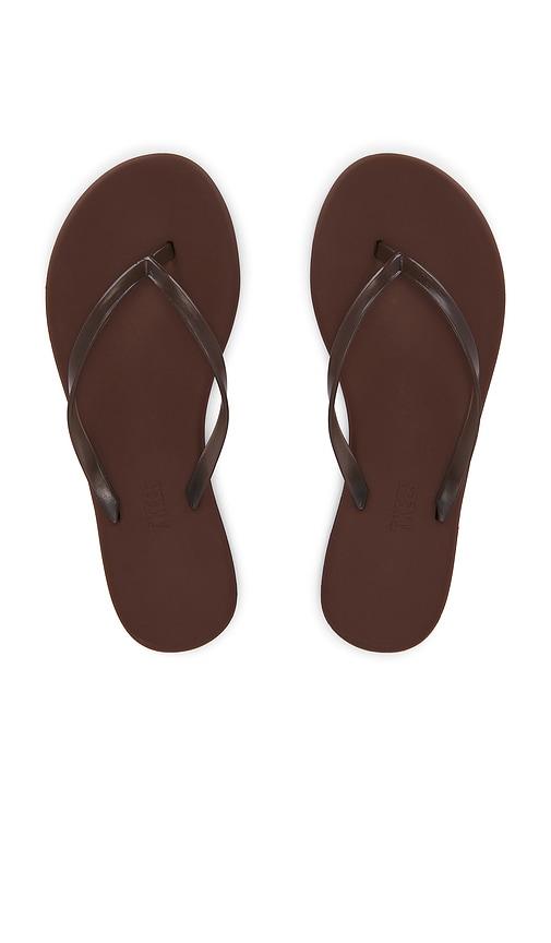 tkees aqua flip flops in brown. - size 10 (also in 5, 6, 7)