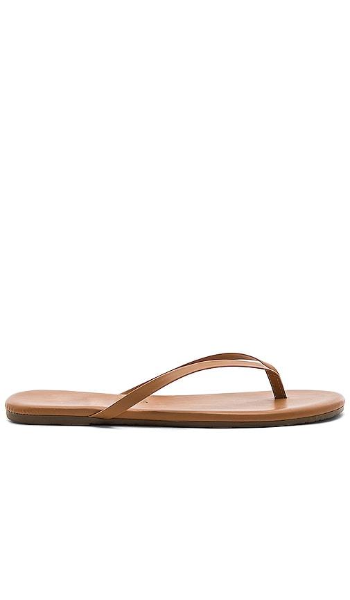 tkees foundations matte flip flop in brown. - size 10 (also in 6, 7, 5, 8, 9)