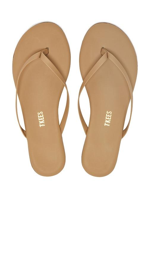 tkees foundations matte flip flop in brown. - size 5 (also in 6, 7, 10)