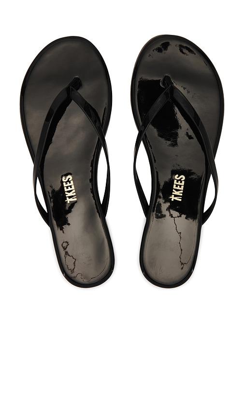 tkees glosses flip flop in black. - size 10 (also in 6, 7, 8, 5)
