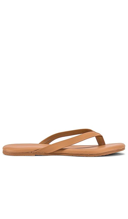 tkees the boyfriend sandal in brown. - size 10 (also in 5, 6, 11)