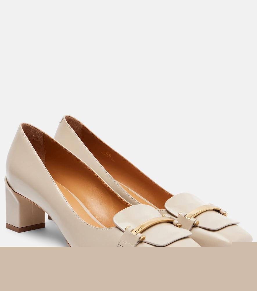 tod's barretta 50 leather pumps