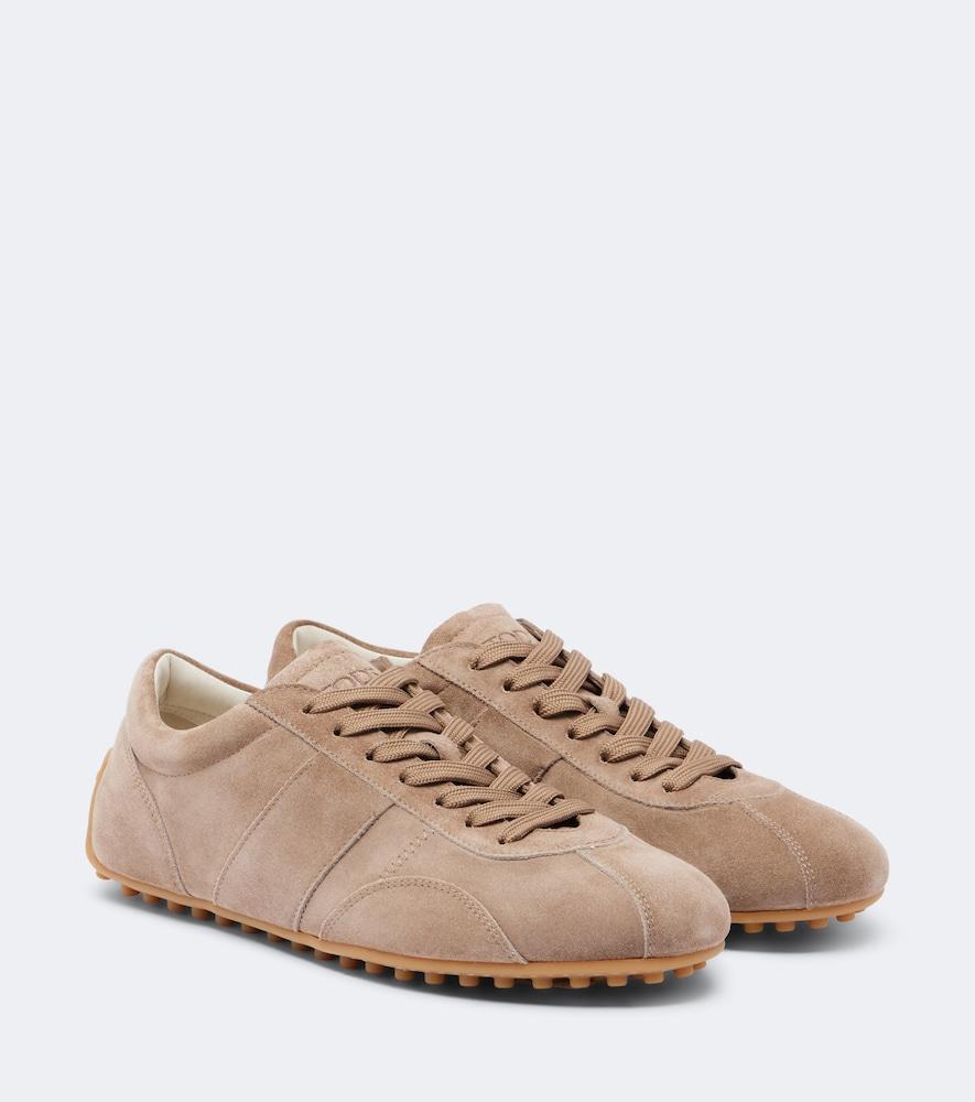 tod's classic suede sneakers