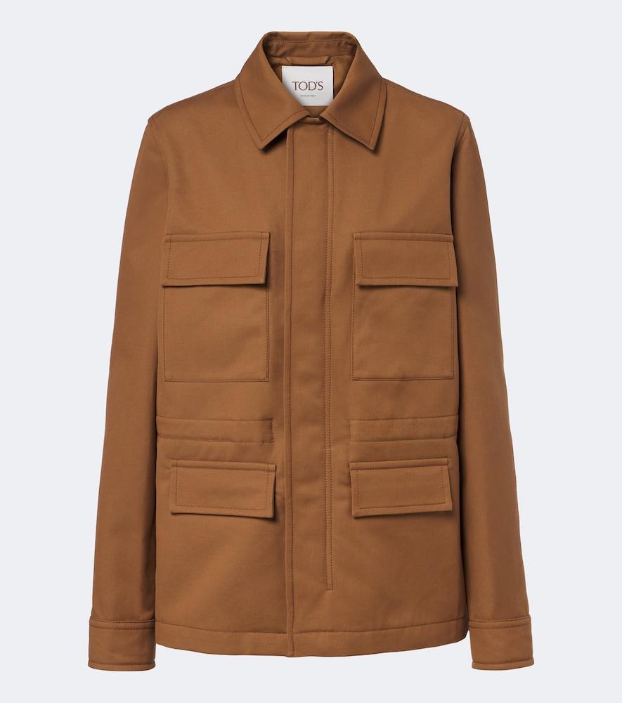 tod's cotton field jacket