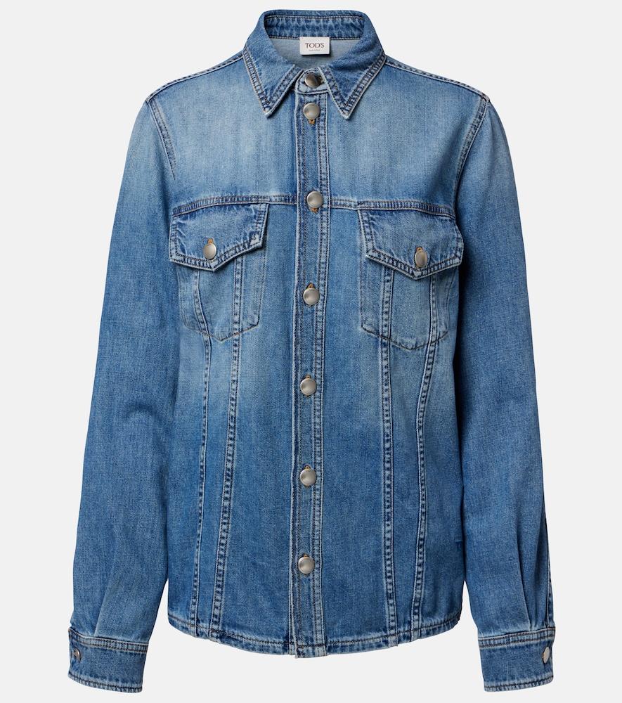 tod's denim shirt