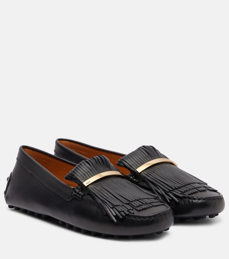 tod's gommino leather driving shoes