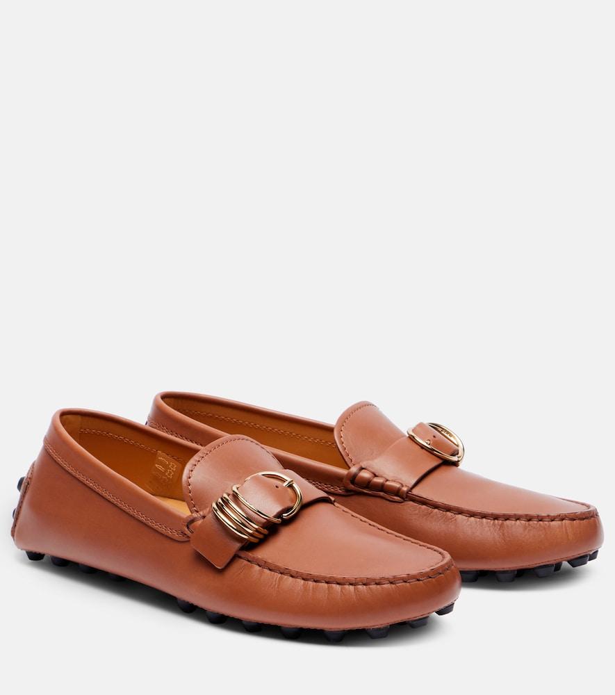 tod's gommino leather driving shoes