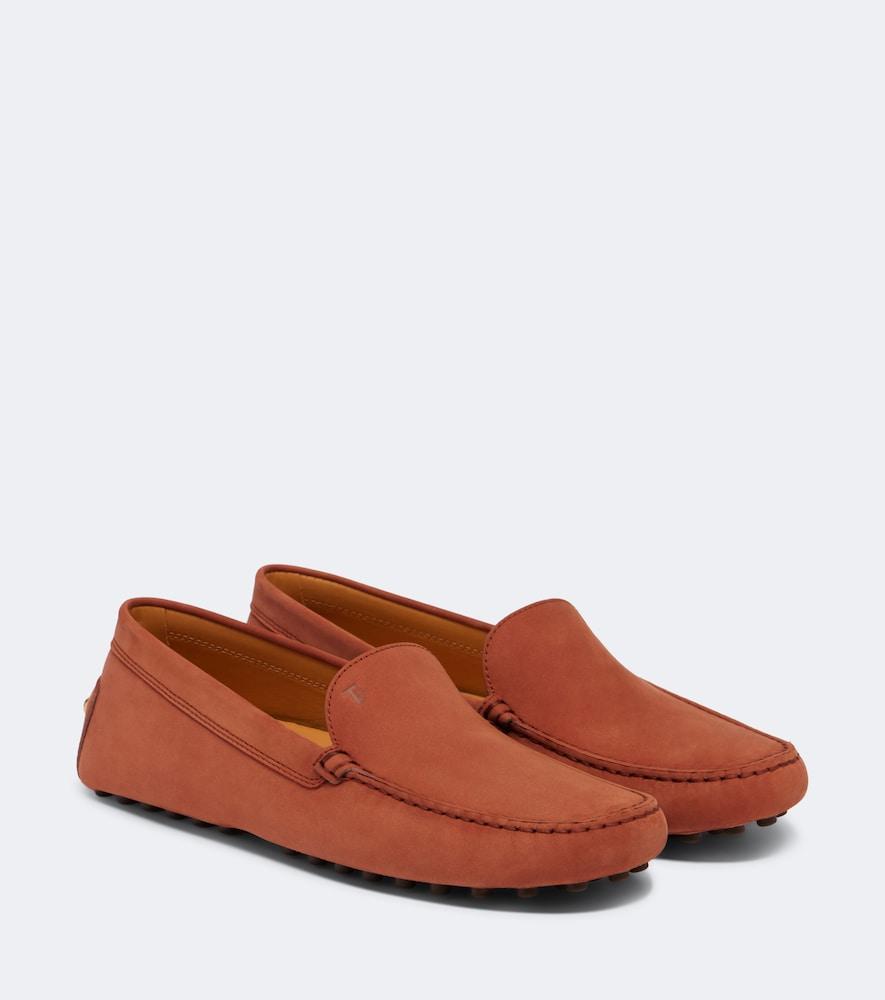 tod's gommino suede driving shoes