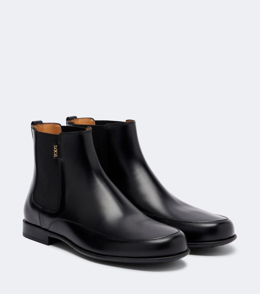 tod's leather chelsea boots