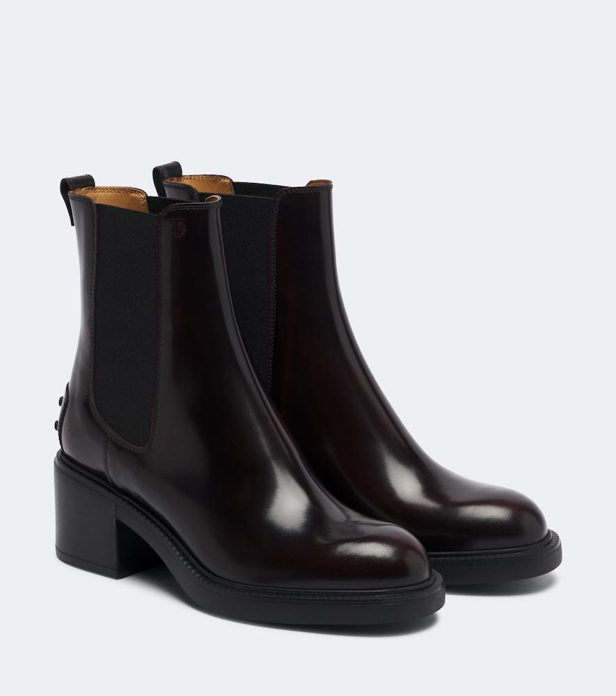 tod's leather chelsea boots