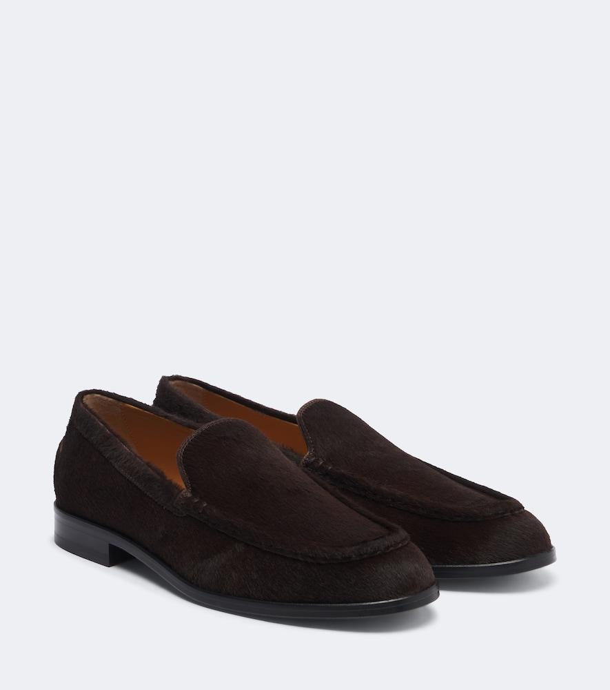 tod's leather loafers