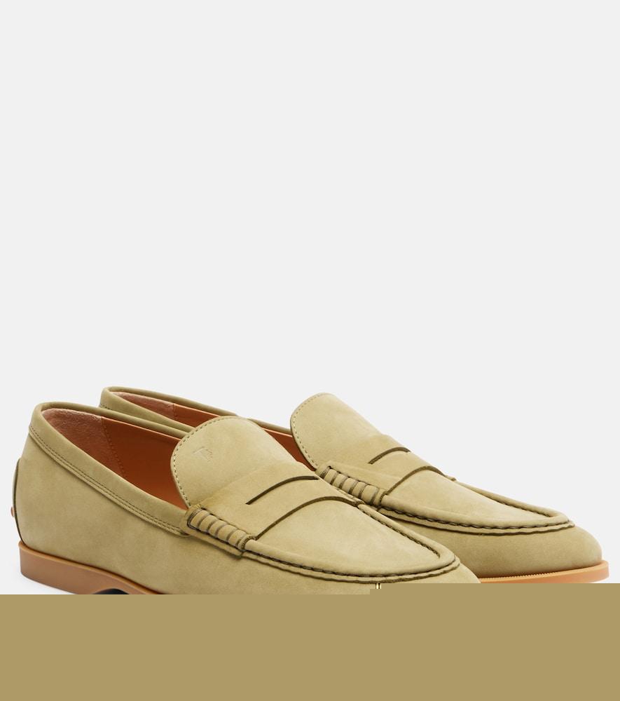 tod's leather penny loafers