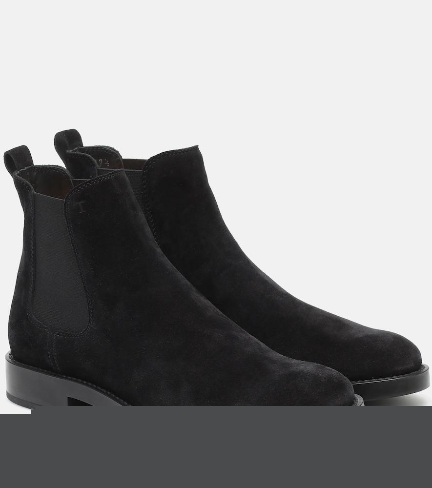 tod's suede chelsea boots