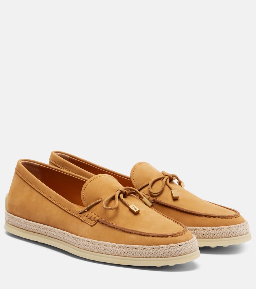 tod's suede driving shoes