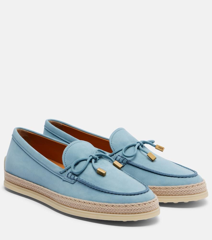 tod's suede driving shoes