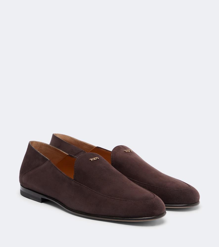 tod's suede loafers