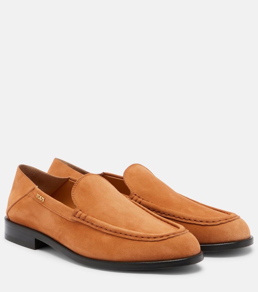 tod's suede loafers