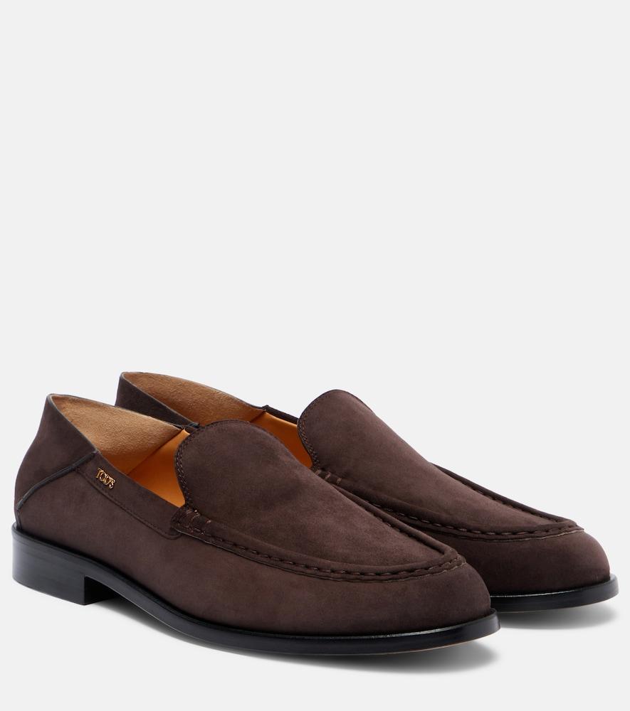 tod's suede loafers
