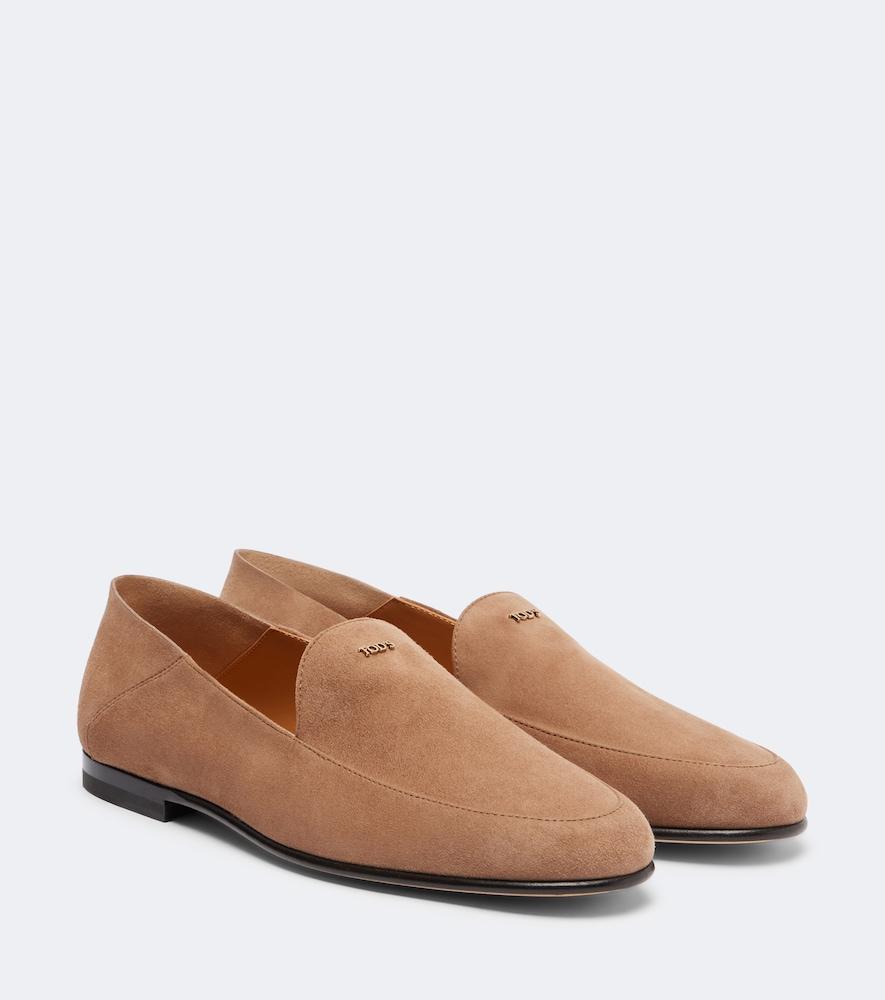 tod's suede loafers