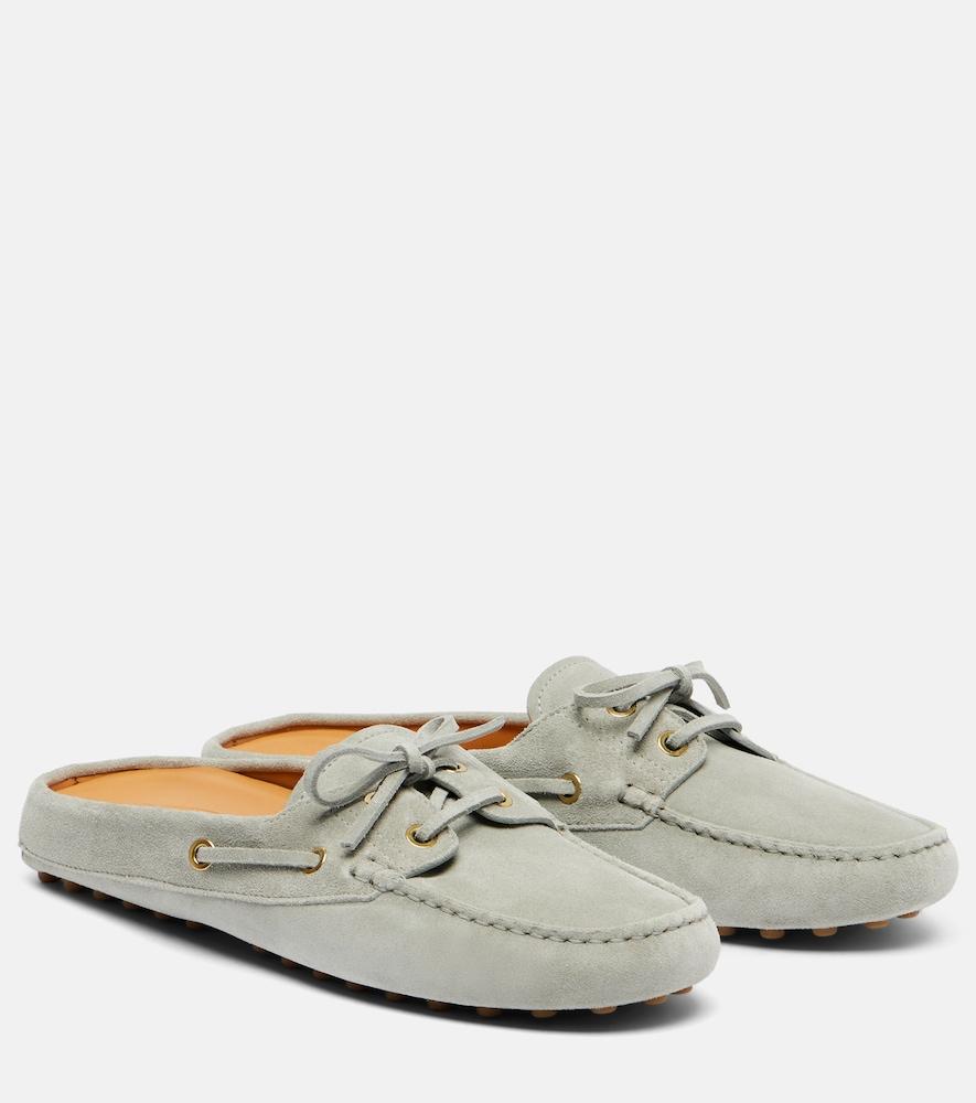 tod's suede mules