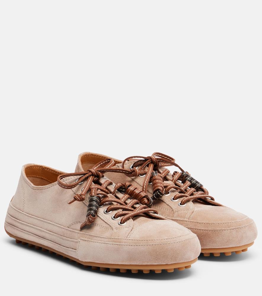 tod's suede sneakers