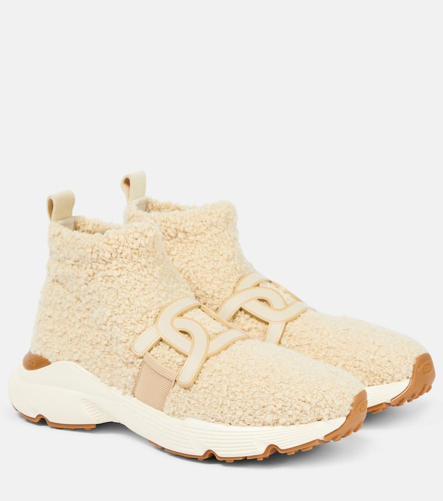 tod's teddy slip-on sneakers