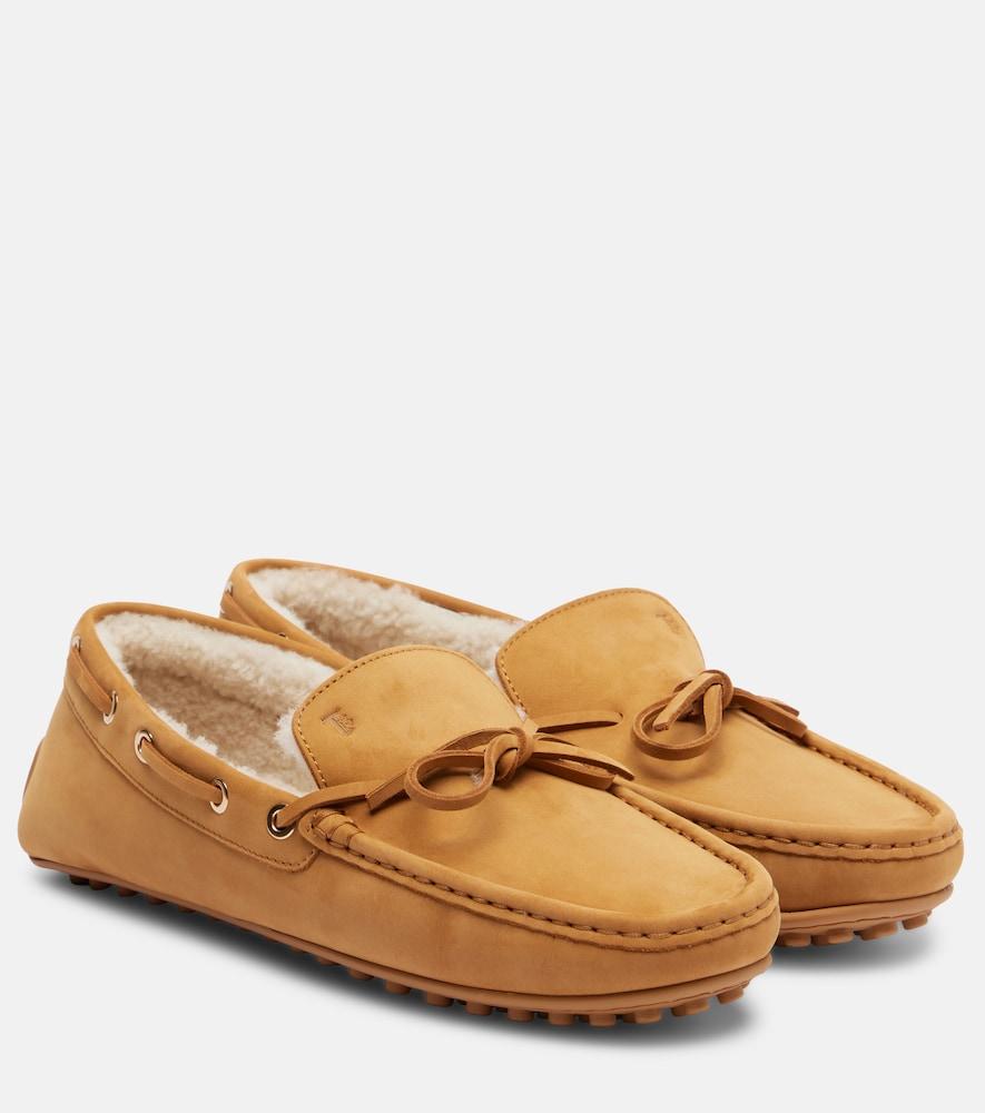 tod's winter gommino leather driving shoes