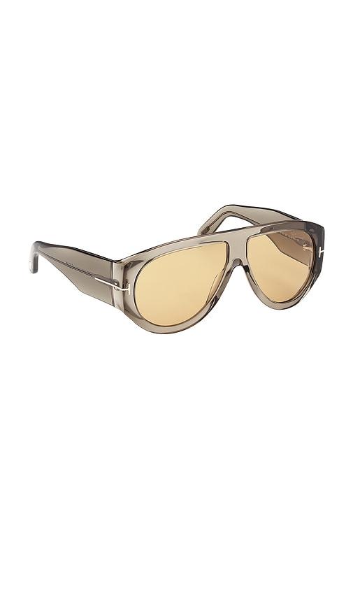 tom ford bronson sunglasses in green.