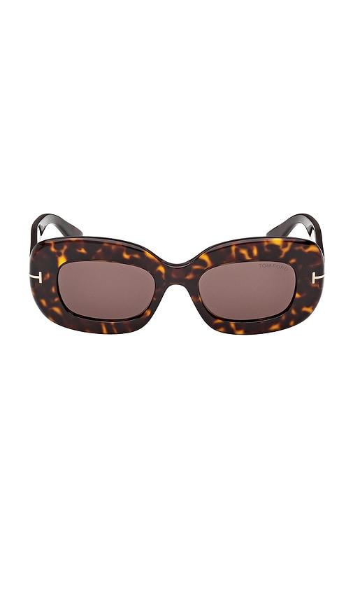 tom ford islay sunglasses in brown.