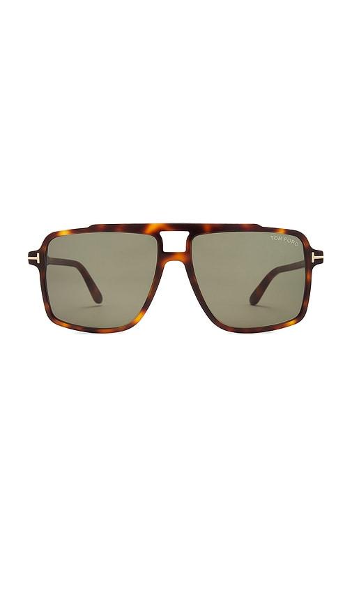 tom ford kemp sunglasses in brown.