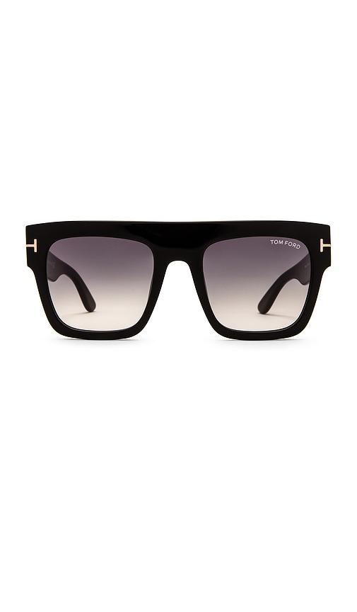 tom ford renee sunglasses in black.