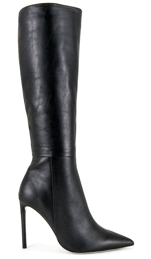 tony bianco apollo heeled boot in black. - size 7 (also in 10, 7.5, 8, 8.5, 9, 9.5)
