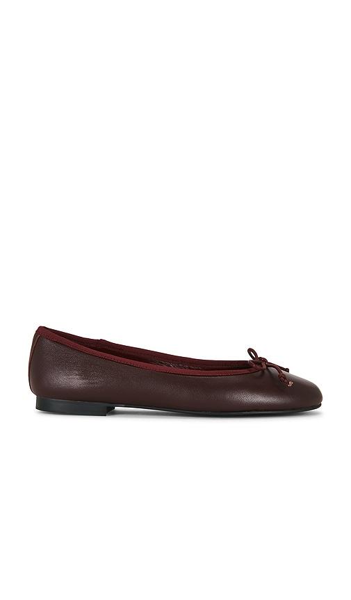 tony bianco comma ballet flat in wine. - size 6 (also in 7, 7.5, 8, 8.5, 9, 9.5)