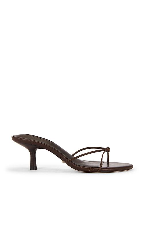 tony bianco dana heel in chocolate. - size 5.5 (also in 6.5, 7.5, 8, 8.5, 9)