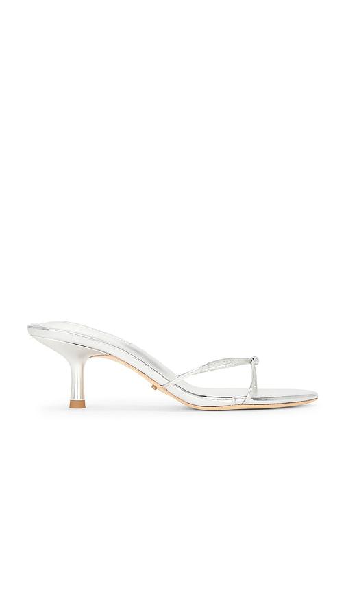 tony bianco dana sandal in metallic silver. - size 5 (also in 6, 5.5, 6.5, 7, 9.5)