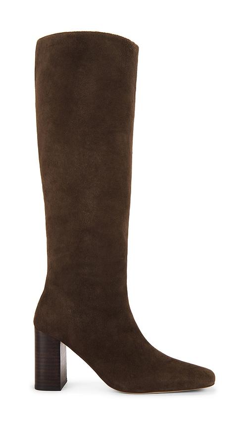 tony bianco flex boot in chocolate. - size 8 (also in 8.5, 9)