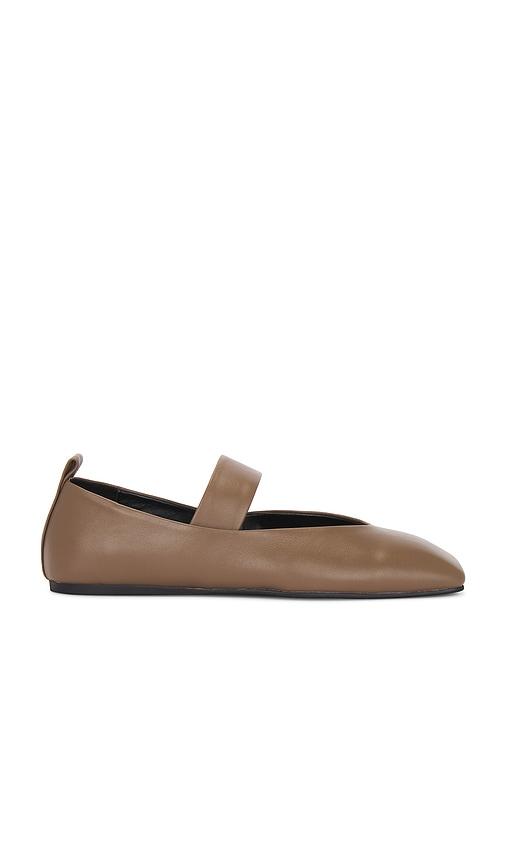 tony bianco hawaii ballet flat in brown. - size 7 (also in 7.5, 8, 9, 9.5)