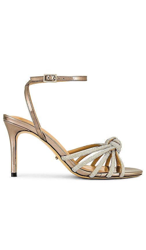 tony bianco helena sandal in metallic gold. - size 10 (also in 6, 5, 5.5, 6.5, 7, 7.5, 8, 8.5, 9, 9.5)