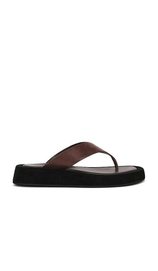 tony bianco ives sandal in chocolate. - size 10 (also in 6, 5, 7, 8, 9)