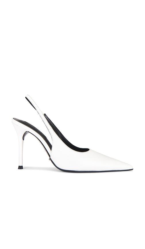 tony bianco ivy slingback pump in white. - size 10 (also in 5, 8.5)