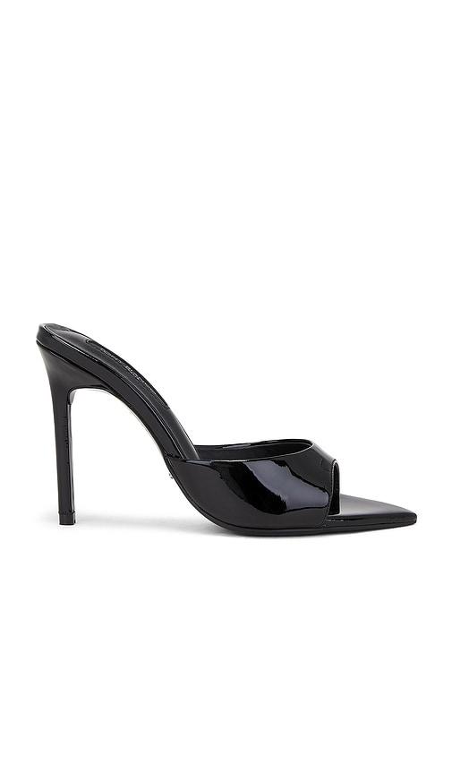 tony bianco malibu mule in black. - size 10 (also in 7, 8, 8.5, 9)