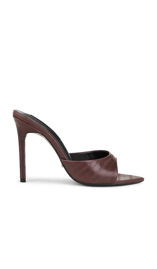 tony bianco malibu mule in chocolate. - size 10 (also in 6, 5, 5.5, 6.5, 7, 7.5, 8, 8.5, 9, 9.5)